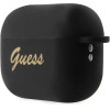 Guess GUAP2LSCHSK AirPods Pro 2 cover black/black Silicone Charm Heart Collection - (GUE002659-0)