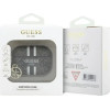 Guess GUAP2P4RPSW AirPods Pro 2 (2022/2023) cover brown/brown 4G Printed Stripes Charm - (GUE004172-0)