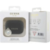 Guess GUAP2PGEHCDK case for AirPods Pro 2 cover - black Fixed Glitter Heart Diamond Charm - (GUE003038-0)