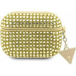 Guess GUAPHDGTPD AirPods Pro cover gold/gold Rhinestone Triangle Charm - (GUE002868-0)