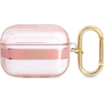 Guess GUAPHHTSP AirPods Pro cover pink/pink Strap Collection - (GUE002018-0)