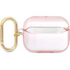 Guess GUAPHHTSP AirPods Pro cover pink/pink Strap Collection - (GUE002018-0)