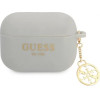 Guess GUAPLSC4EG AirPods Pro cover grey/grey Silicone Charm 4G Collection - (GUE001948-0)