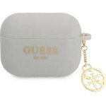 Guess GUAPLSC4EG AirPods Pro cover grey/grey Silicone Charm 4G Collection - (GUE001948-0)