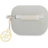 Guess GUAPLSC4EG AirPods Pro cover grey/grey Silicone Charm 4G Collection - (GUE001948-0)