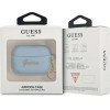 Guess GUAPLSCHSB AirPods Pro cover blue/blue Silicone Charm Heart Collection - (GUE001888-0)