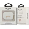 Guess GUAPLSCHSH AirPods Pro cover white/white Silicone Charm Heart Collection - (GUE001891-0)