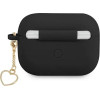 Guess GUAPLSCHSK AirPods Pro cover black/black Silicone Charm Heart Collection - (GUE001882-0)