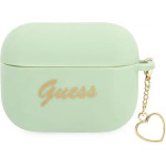 Guess GUAPLSCHSN AirPods Pro cover green/green Silicone Charm Heart Collection - (GUE001945-0)