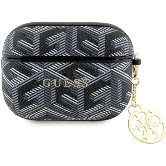 Guess GUAPPGCE4CK case for AirPods Pro - black GCube Charm - (GUE003030-0)