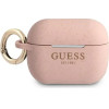 Guess GUAPSGGEP AirPods Pro cover pink/pink Silicone Glitter - (GUE001396-0)