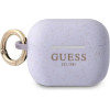 Guess GUAPSGGEU AirPods Pro cover purple/purple Silicone Glitter - (GUE001399-0)
