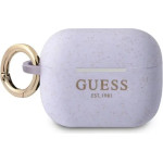 Guess GUAPSGGEU AirPods Pro cover purple/purple Silicone Glitter - (GUE001399-0)