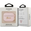 Guess GUAPSSSI AirPods Pro cover pink/pink Silicone Vintage Script - (GUE001379-0)