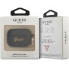 Guess GUAPSSSK AirPods Pro cover black/black Silicone Vintage Script - (GUE001376-0)