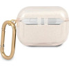 Guess GUAPUCG4GD AirPods Pro cover gold/gold Glitter Collection - (GUE001367-0)