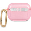 Guess GUAPUCG4GP AirPods Pro cover pink/pink Glitter Collection - (GUE001373-0)