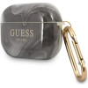 Guess GUAPUNMK AirPods Pro cover black/black Marble Collection - (GUE001386-0)