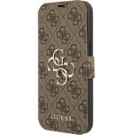 Guess GUBKP13L4GMGBR iPhone 13 Pro / 13 6.1 brown/brown book 4G Big Metal Logo - (GUE001576-0)
