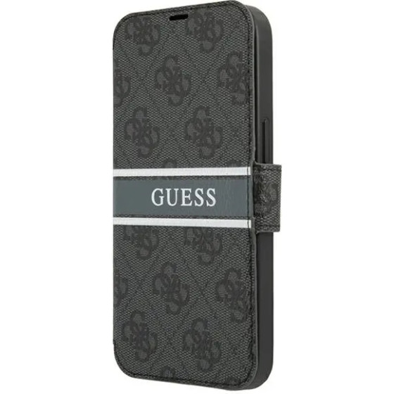 Guess GUBKP13S4GDGR iPhone 13 mini 5.4 grey/grey book 4G Stripe - (GUE001554-0)