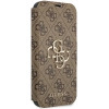 Guess GUBKP13X4GMGBR iPhone 13 Pro Max 6.7 brown/brown book 4G Big Metal Logo - (GUE001577-0)