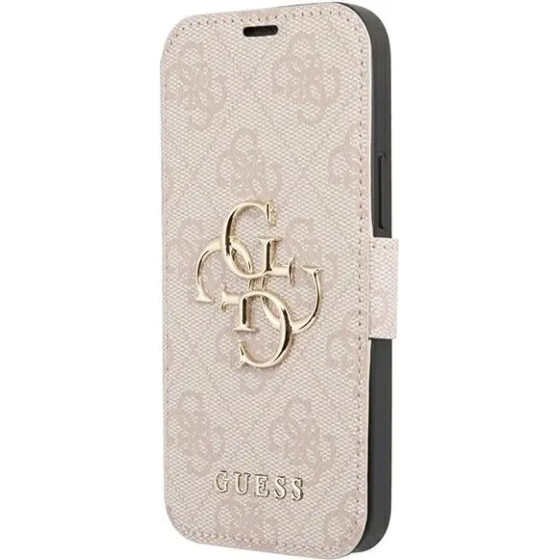 Guess GUBKP13X4GMGPI iPhone 13 Pro Max 6.7 pink/pink book 4G Big Metal Logo - (GUE001581-0)
