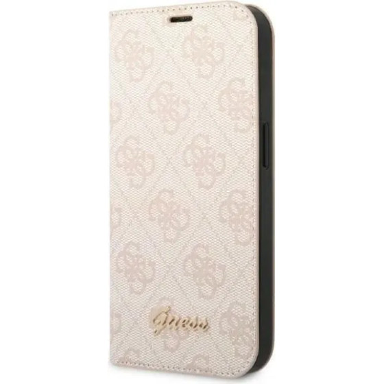 Guess GUBKP14MHG4SHP iPhone 14 Plus 6.7 pink / pink book 4G Vintage Gold Logo - (GUE002315-0)