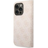 Guess GUBKP14XHG4SHP iPhone 14 Pro Max 6.7 pink / pink book 4G Vintage Gold Logo - (GUE002317-0)
