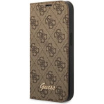 Guess GUBKP14XHG4SHW iPhone 14 Pro Max 6.7 brown / brown book 4G Vintage Gold Logo - (GUE002301-0)