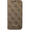 Guess GUBKP14XHG4SHW iPhone 14 Pro Max 6.7 brown / brown book 4G Vintage Gold Logo - (GUE002301-0)