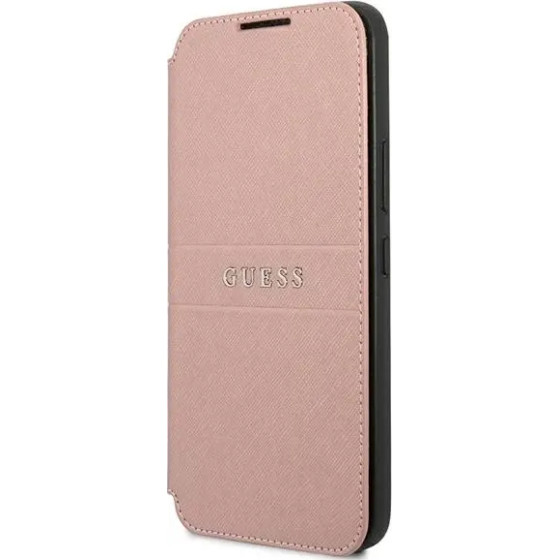 Guess GUBKS22MPSASBPI S22+ S906 pink/pink book Saffiano Stripes - (GUE001868-0)