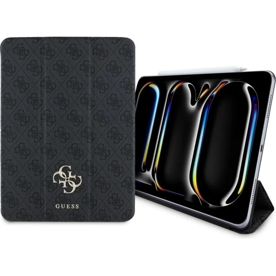 Guess GUFC11PM24PS4SGK iPad Pro 11 2024 black/black Magnetic 4G Big Logo - (GUE004348-0)