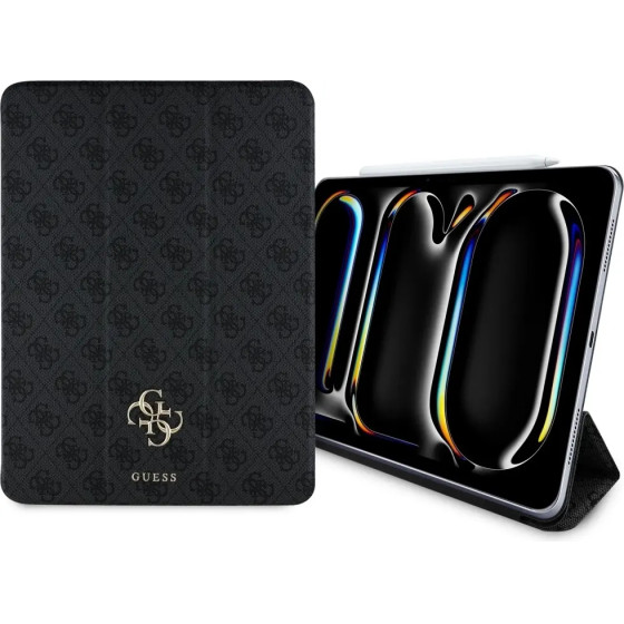 Guess GUFC13PM24PS4SGK iPad Pro 13 2024 black/black Magnetic 4G Big Logo - (GUE004349-0)