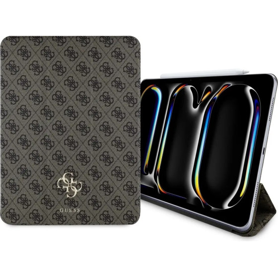 Guess GUFC13PM24PS4SGW iPad Pro 13 2024 brown Magnetic 4G Big Logo - (GUE004353-0)