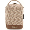Guess GUHBHGCFSEW Organizer bag - brown GCube Stripe - (GUE003028-0)
