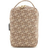 Guess GUHBHGCFSEW Organizer bag - brown GCube Stripe - (GUE003028-0)