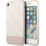 Guess GUHCI8G4GLPI iPhone 7/8/SE 2020/ 2022 pink/pink hard case 4G Stripe Collection - (GUE002666-0)