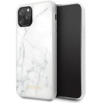 Guess GUHCN58HYMAWH iPhone 11 Pro bialy/white Marble - (GUE000452-0)