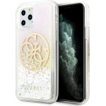 Guess GUHCN58LGIRGP iPhone 11 Pro hard case Gradient Liquid Glitter Circle Logo - (GUE000666-0)