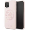 Guess GUHCN58LS4GLP iPhone 11 Pro light pink/light pink hard case Silicone 4G Tone On Tone - (GUE000469-0)