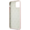 Guess GUHCN58LS4GLP iPhone 11 Pro light pink/light pink hard case Silicone 4G Tone On Tone - (GUE000469-0)