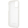 Guess GUHCN58PCGLSI iPhone 11 Pro silver/silver hard case Glitter - (GUE000765-0)