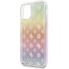 Guess GUHCN58PEOML iPhone 11 Pro multicolor hard case Iridescent 4G Peony - (GUE000450-0)