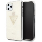 Guess GUHCN58SGTLGO iPhone 11 Pro gold/gold hard case Glitter Triangle - (GUE000656-0)
