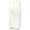 Guess GUHCN58SGTLGO iPhone 11 Pro gold/gold hard case Glitter Triangle - (GUE000656-0)