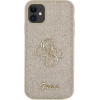 Guess GUHCN61HG4SGD case for iPhone 11 / Xr - gold Glitter Script Big 4G - (GUE003005-0)