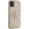 Guess GUHCN61HG4SGD case for iPhone 11 / Xr - gold Glitter Script Big 4G - (GUE003005-0)