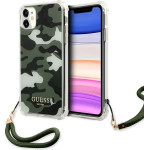 Guess GUHCN61KSARKA iPhone 11 6.1 / Xr green/khaki hardcase Camo Collection - (GUE001334-0)