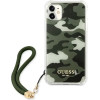 Guess GUHCN61KSARKA iPhone 11 6.1 / Xr green/khaki hardcase Camo Collection - (GUE001334-0)