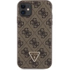Guess GUHCN61P4TDSCPW Case for iPhone 11 / Xr - Brown Crossbody 4G Metal Logo - (GUE002984-0)
